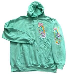 Care Bears Graphic Hoodie Ripple Junction XL Mint Green (2022 Release)